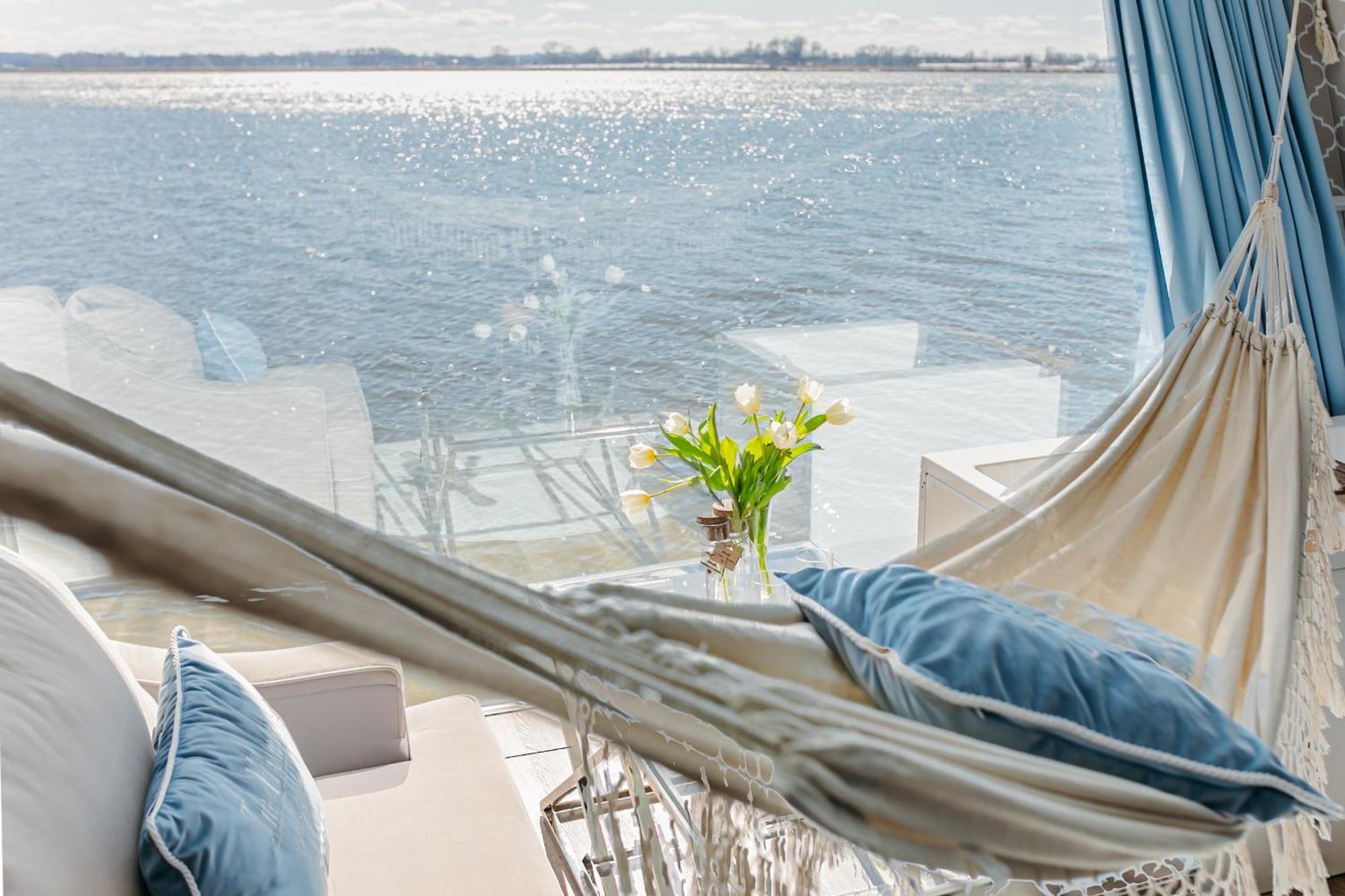 Grand Ht Houseboats - Domki Na Wodzie - Sauna, Jacuzzi, Kominek Мєлно Екстер'єр фото