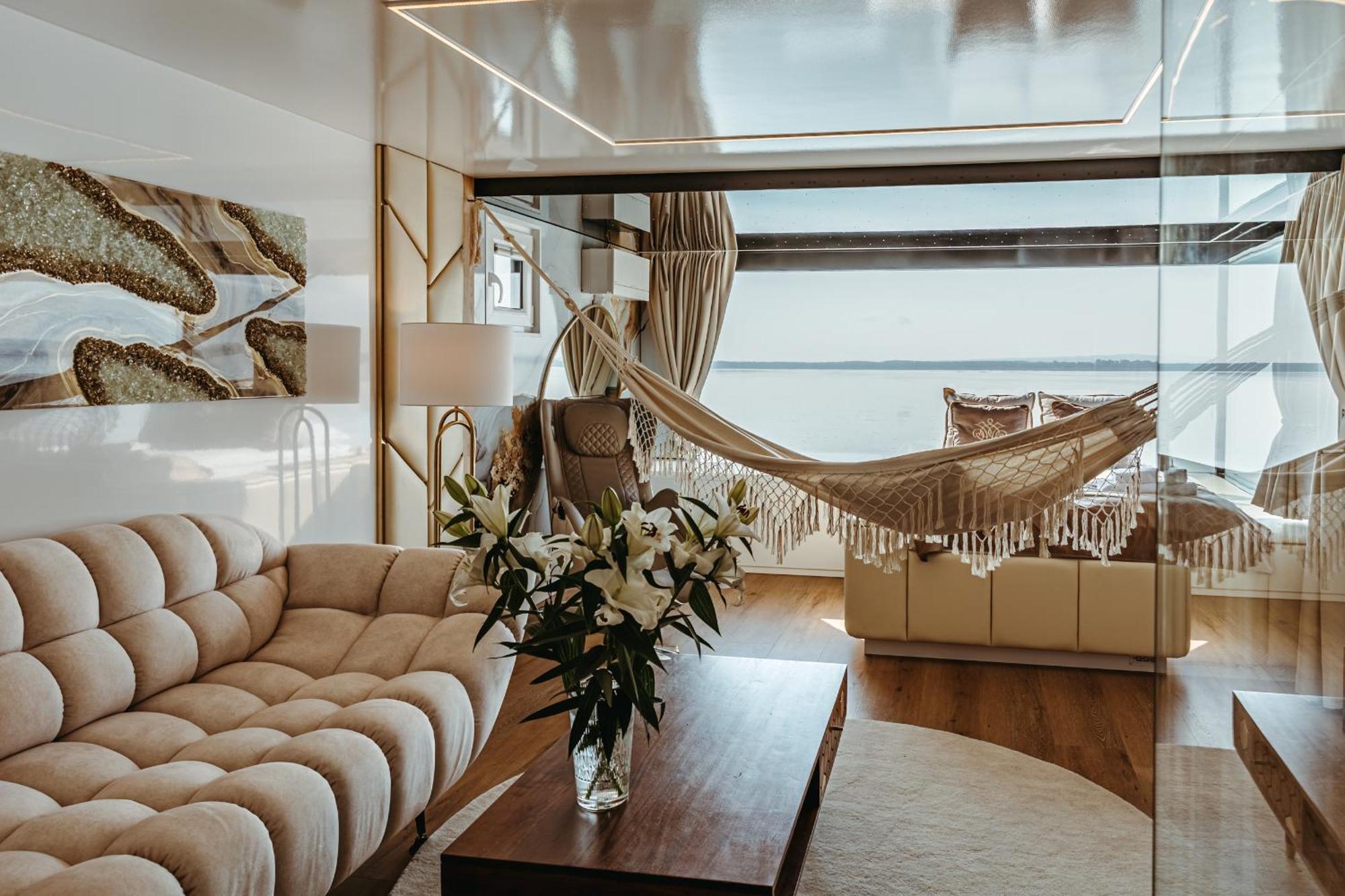 Grand Ht Houseboats - Domki Na Wodzie - Sauna, Jacuzzi, Kominek Мєлно Номер фото